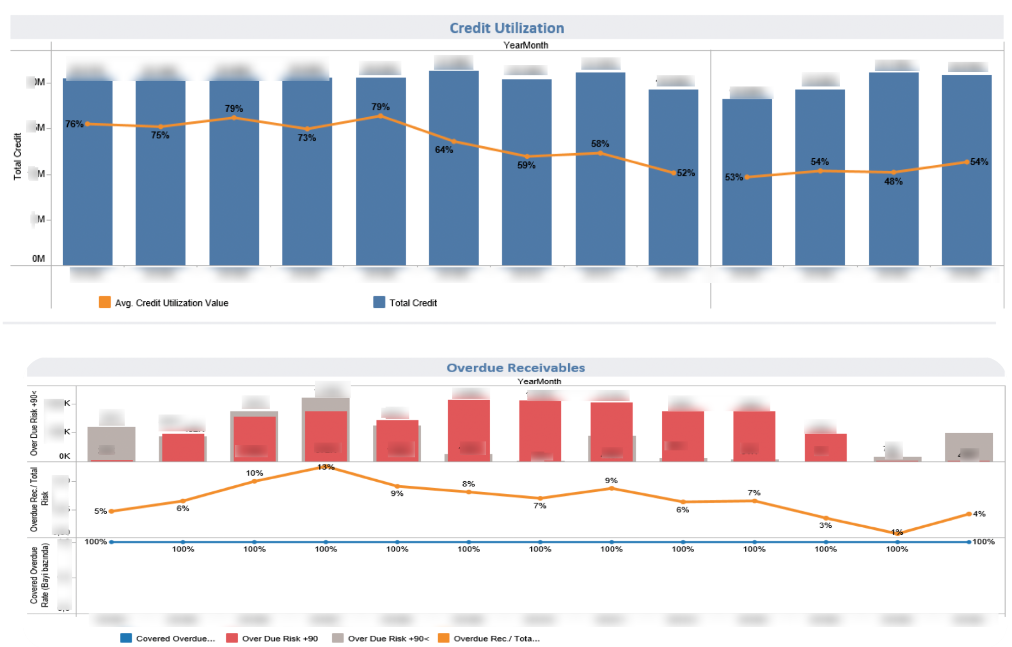 Credit Risk Department Dashboard